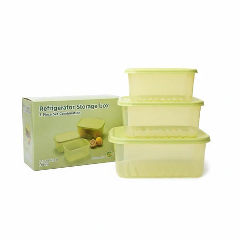 3-Piece Food Storage Container Set