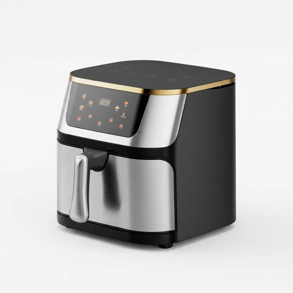 Large 10L Smart Digital Air Fryer – Nonstick Easy Cooking Appliance